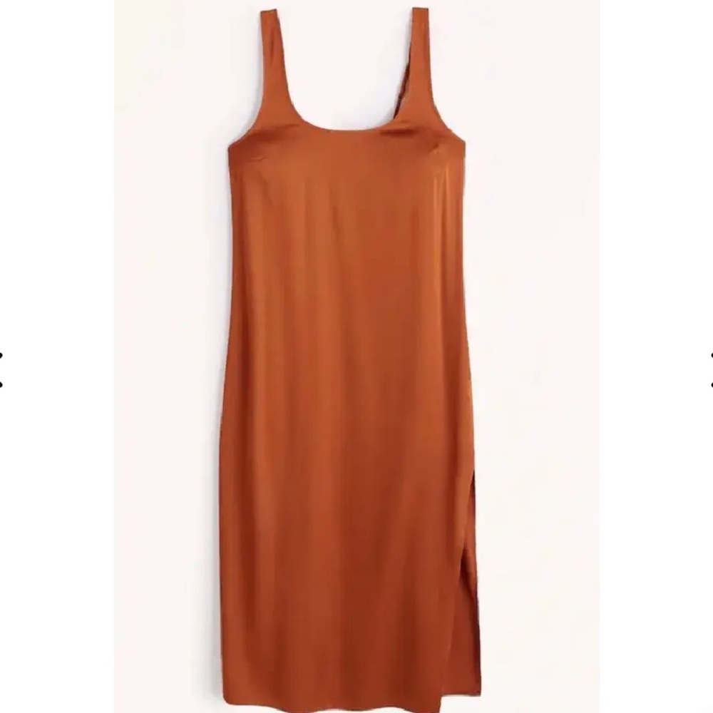 Abercrombie & Fitch Midi Slip Dress